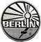 Berlin Aufnäher Patch Applikation Wappen Emblem Hauptstadt Berliner Bär Fernsehturm (rund)