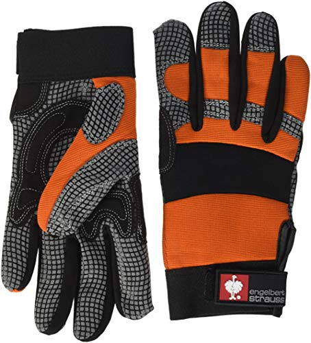 Engelbert Strauss Montage-Handschuhe Spider 9-10 (9), Orange