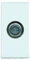 MK (ELECTRIC) Electric Logic Plus Single F-Type Satellite Socket One Euro Multimedia Module for Digital Tv White