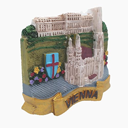 3D Wien Österreich Kühlschrankmagnet Souvenir Geschenk & Sammlung, Heim- & Küchendekoration, Magnetaufkleber, Österreich Wien Kühlschrankmagnet