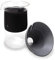 La Cafetière C000878 Seattle Drip Kaffeebereiter-Set in Geschenkbox, 3-teilig, Borosilikatglas/Polypropylen-Kegel/Silikon-Hülse
