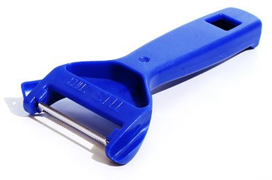 MAAJ Set ORIGINAL TNS 2003 SPARSCHÄLER + ERSATZKLINGE MIT GEZACKTER Klinge - IN WUNSCHFARBE (Blau - Blue)
