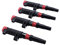TAKPART 4 x Zündspule Stabzündspule für Clio, Megane, Grand, Scenic 1.4 1.6 1.8 2.0 7700107177
