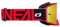 O'NEAL | Fahrrad- & Motocross-Brille | MX MTB DH FR Downhill Freeride | Verstellbares Band, optimaler Komfort, perfekte Belüftung | B-30 Goggle | Unisex | Schwarz Rot verspiegelt | One Size