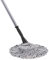 Eyliden Mop with 2 Reusable Heads, Easy Wringing Twist Mop, with 57.5 inch Long Handle, Wet Mops for Floor Cleaning, Commercial Household Clean Hardwood, Vinyl, Tile, and More (Grey)