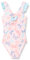 Playshoes UV-Schutz Badeanzug Mädchen Schwimmanzug Badebekleidung, Schmetterlinge, 110/116