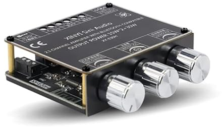 HOOCI 2 * 15 W + 30 W di Potenza Bluetooth Bordo Amplificatore Subwoofer 2.1 Canali HiFi Classe D Home Theater Audio Stereo Equalizzatore AUX Amp