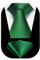 HISDERN Corbatas Verde Hombre Modernas Corbata y Pañuelo de Boda Conjunto Corbatas de Business