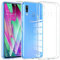 Kokio Crystal Clear Handyhülle für Samsung Galaxy A40 mit 2 Stück Schutz Glas,Ultra Dünne Weiche Transparente TPU Silikon Schutzhülle,Vergilbungshemmende Kratzfeste