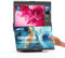 MP Mobile Pixels 2023 Geminos-T Dual 24 Stacked Computer Monitors, 1920 x 1080 Pixels, Touchscreen Monitor, Built-In Webcam, Windows/Mac/PC/Android Compatible