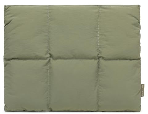 KAYOND Puffy Laptop Sleeve 15 Inch 16Inch, Pillow Shape Laptop Sleeve,Compatible for MacBook Pro 16 Inch M1 M2 M3 M4,MacBook Air 15.4 Inch M4 M3 M2,Green