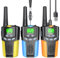 Inspireyes Walkie Talkie Kinder Aufladbar, 48 Stunden Arbeitszeit, 8 Kanäle 2-Wege-Radio, Geschenke für Jungen Mädchen, Outdoor Wandern Camping, 3-12 Jahre altes Spielzeug