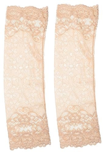 Yardenfun 1 Paar Damen Armstulpen Aus Spitze mit Floralen Motiven Perfekte Abdeckung für Tattoos Am Unterarm Ideal für Hochzeiten und Besondere Anlässe Uv Schutz und Eleganter Look