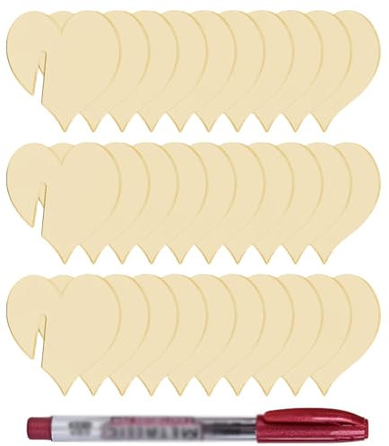 EIHI 30 Stück Acryl Getränk Tags Party Getränk Tag 4 cm mit 1 Stück metallic radierbar Marker Pens - Glasmarkierer - Champagner Glas Marker Tag für Bar Hochzeit Weinprobe Party(goldene Runde)