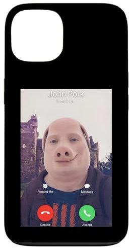 John Pork Is Calling Hülle für iPhone 13