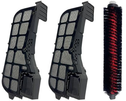 LOVECO 1 Brosse d'entretien et 2 pièces Filtre à Eau Assembly Accessoires Compatible avec Roborock S8 Pro Ultra Automatique Empty Wash Fill Dock (Nur kompatibel für S8 Pro Ultra)