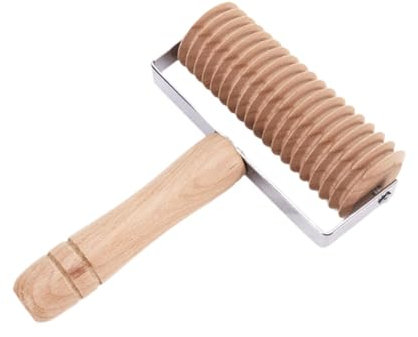 F Fityle 1 Holz Pasta Schneider, 360 Grad Drehung Pasta Strang Pasta Werkzeug, 13x17cm Küchenwerkzeug für Selbstgemachte Spaghetti