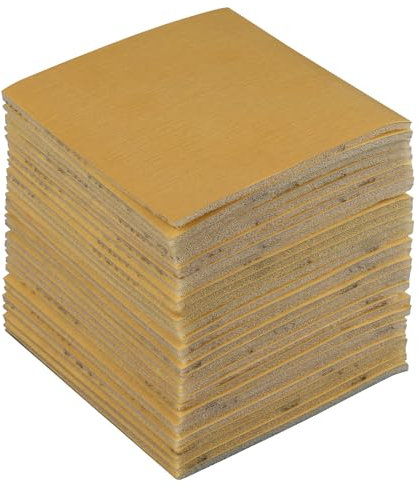 Shineboc 18pcs éponges Abrasives, Blocs De Ponçage, Grain 150, Blocs De Sable en Mousse Souple, Papier De Verre Sec Et Humide pour Bois Et Métal