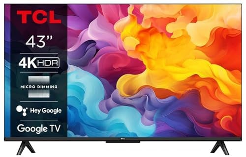 TCL P655 43P655 TV 109,2 cm (43) 4K Ultra HD Smart TV WiFi Noir