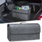 Bolsa organizadora para maletero de coche, plegable, organizador de maletero de coche, bolsa de fieltro antideslizante para organizador de herramientas de coche y ordenador interior, apto para (Gris)