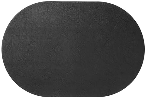 ASA relevo Tischset oval Onyx 49,5x33cm