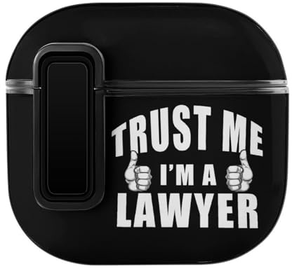 Trust Me I'm A Lawyer, custodia protettiva rigida compatibile con AirPods 4