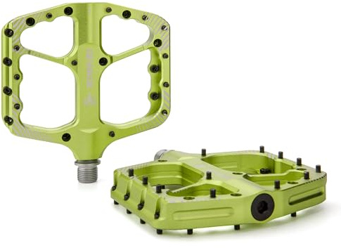GEWAGE MTB Pedale Set -CNC Fahrradpedale aus Aluminium, Chromstahl Achse, Kugellager & Dichtsystem für Mountainbike, Gravel Bike, Trekking – Ideal für Downhill & Trail