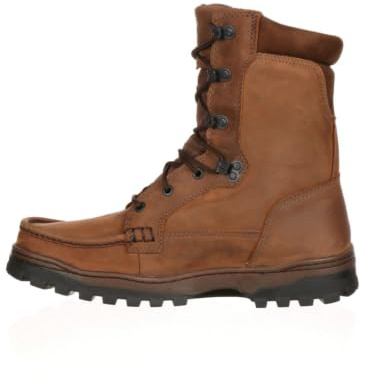 ROCKY Outback Gore-Tex Waterproof Boot, Light Brown, Size 10.5(WI)