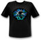 DJ Partyshirt mit DJ Controller/Club LED-Shirt/Eqaulizer LED T-Shirt (M)