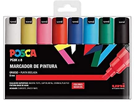 UNI Posca Set PC 8K Basic - 8er Pack