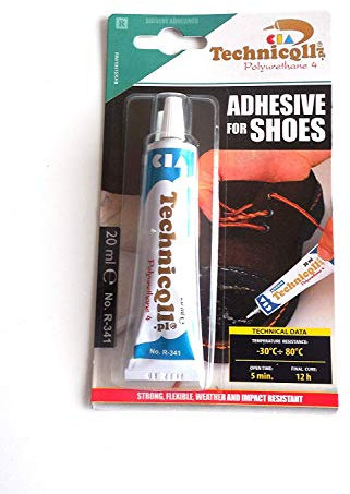 2XSTRONG Adhesive Glue for Shoes Leather Rubber Felt Nylon Leatherette Fabrics 20ml New
