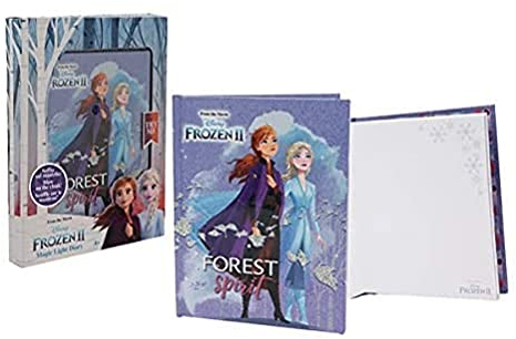 La Reine des Neiges 2, Journal Intime Lumineux, s'Illumine quand on Souffle, Jouet pour Enfants dès 4 Ans, FRG04