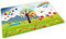 stabiles Vinyl Tischset mit Lerneffekt für Kinder - Englisch Lernen - Platzdeckchen Platzset - BPA frei - abwaschbar reißfest farbecht - Geschenk Schuleintritt Schulanfang Einschulung