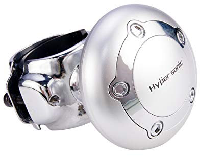 Hypersonic Vehicle Silver Steering Wheel Spinner Knob Plastic Car Power Handle Car Accessories