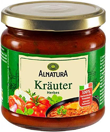 ALNATURA - Sauce Tomate Aux Herbes 350G - Lot De 4
