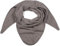 styleBREAKER Damen Großer Strick Dreieck Schal einfarbig meliert | Weiches warmes Winter Dreiecktuch | Strickschal aus Viskose Wolle für kuschlige Looks, Farbe:Grau