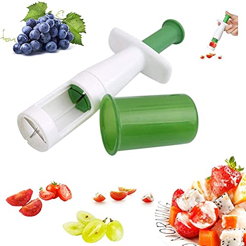 YICARE Trancheuses de fruits et raisins multifonction Gadget de cuisine assisté aliments pour bébé créatif pratique cuisson légumes outil simple portable
