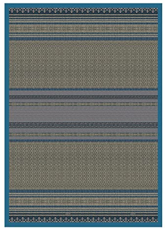 Bassetti Plaid Roccaraso R1 aus Baumwolle Mako-Satin in der Farbe Rot, Maße: 180cm x 250cm, 9324110