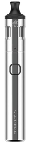 TVDC Endura T20S Kit for Innokin with Prism T20S MTL Tank 1500mAh Battery Box Mod Endura T20 S Vape Pen (Silver)