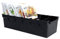 Vilde Küchenorganizer Gewürzbehälter Aufbewahrungbox für Gewürztüten schwarz 30x13x8 cm