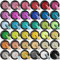 Saviland Chrome Nail Powder Set: 36 Colors, Metallic Mirror Effect, Laser Nail Art, Pearl Glitter & Manicure Decoration Powder with Sponge Sticks for Salon & Home DIY