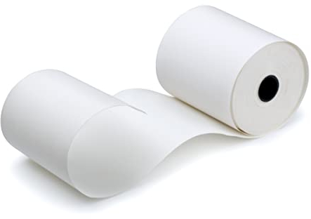 Thermorollen 57mm x 18m x 12mm. Kassenrollen 57 x 40 x 12mm, Lauflänge: 18m. EC-Cash Thermopapier, Bonrollen für Bankomat-Kredit-Kartenlesegeräte (10)