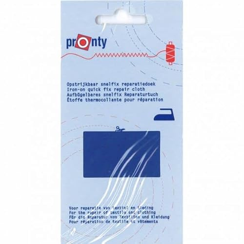 Pronty 552.410.051 Patches, Textilien, Blue, One Size