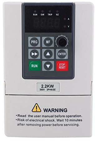 380V 2.2KW VFD Frequenzumrichter, 3 Phasen-Wechselstrom Wechselrichter Eingang Ausgang Motordrehzahlregelung für Wechselstrommotoren für den industriellen Einsatz