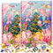2er Set OYOY Adventskalender 2024 Kinder I Meerjungfrau Design I Kinder Adventskalender Mädchen I 24 unterschiedliche süße Überraschungen ohne Schokolade
