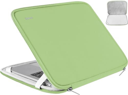 Housse de protection antichoc pour ordinateur portable de 14, compatible avec HP, Lenovo, Asus, Acer, Notebook, Chromebook, ordinateur portable 14, vert clair