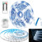 LED Streifen Batteriebetrieben,1M 8 Modi LED Strip Batteriebetrieben,LED Lichtleiste Batterie mit Timer,Dimmbar LED Strip mit Fernbedienung,Wasserdichte Lichtleisten,LED Lichtband Wasserdicht