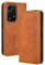 COMAKU Coque Honor 200 Lite 5G, Etui Portefeuille, Housse Folio en Cuir de Protection pour Honor 200 Lite 5G - Marron