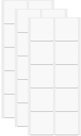 sourcing map 30 puntos de cinta adhesiva de doble cara, nano puntos adhesivos de dos caras, adhesivos cuadrados transparentes de montaje extraíble, sin rastro, para manualidades, decoración de