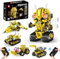5-in-1 Technik Roboter für Kinder,Ferngesteuert Bauspielzeug mit App Programmierbar, Kinder Roboticset,RC Spielzeug Geschenk für Jungen und Mädchen ab 8 9 10 11 12+ Jahren.